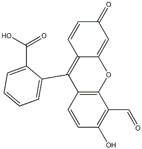  2-(5-formyl-6-hydroxy-3-oxo-3H-xanthen-9-yl)-benzoic acid