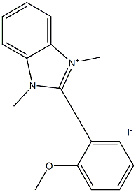 2-(2-甲氧基苯基)-1,3-二甲基-1H-苯并咪唑-3-碘化物