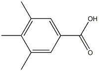 3,4,5-trimethylbenzoic acid standard Structure