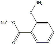 对氨基水杨酸钠 标准品 结构式