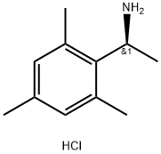 (1S)-1-MESITYLETHANAMINE HCl 化学構造式