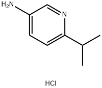 6-ISOPROPYLPYRIDIN-3-AMINE DIHYDROCHLORIDE 化学構造式