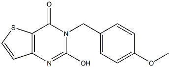  2-Hydroxy-3-(4-methoxy-benzyl)-3H-thieno[3,2-d]pyrimidin-4-one