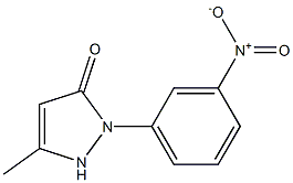3-Methyl-1-(3'-nitrophenyl)-5-pyrazolone