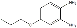 4-丙氧基-邻苯二胺,,结构式
