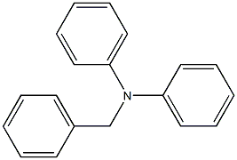N,N-diphenylbenzylamine 化学構造式