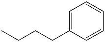 P-butylbenzene Structure