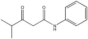 异丁酰基乙酰苯胺, , 结构式