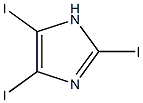 2,4,5-Triiodoimidazole 化学構造式