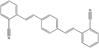 1,4-bis(o-cyanostyryl)benzene Structure