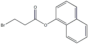 Bromopropionyl naphthyl ether 化学構造式