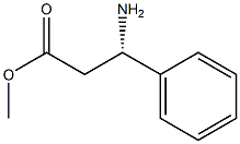 (S)-3-phenyl-3-aminopropanoic acid methyl ester Struktur