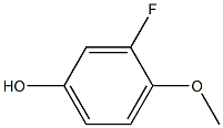 3-氟-4-甲氧基苯酚,,结构式