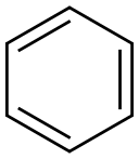 Benzene 化学構造式