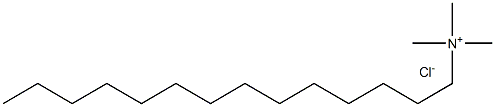 Myristyl trimethylammonium chloride Struktur