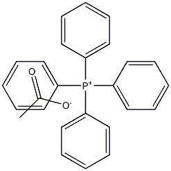 四苯基醋酸化膦, , 结构式