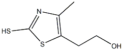 2-巯基-4-甲基-5-羟乙基噻唑,,结构式