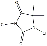 3-二氯-5,5-二甲基海因,,结构式