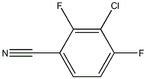 3-Chloro-2,4-difluorobenzonitrile Structure