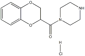N-(1,4-benzodioxan-2-carbonyl)piperazine hydrochloride