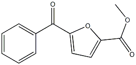 5-苯甲酰基-2-糠酸甲酯,,结构式