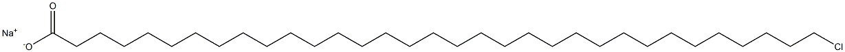 Sodium chlorophyllate 化学構造式