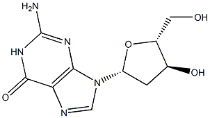 Deoxyguanosine Structure