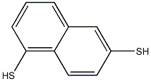 1,6-naphthalene dithiol Struktur