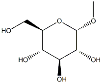 Methyl-a-D-Glucoside 结构式