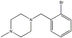 1-(2-Bromobenzyl)-4-methylpiperazine,,结构式