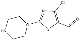 4-CHLORO-2-MORPHOLIN-1YL-THIAZOLE-5-CARBALDEHYDE