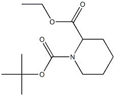 Ethyl 1-tert-Butoxycarbonyl-Piperidine-2-carboxylate Structure