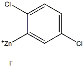 2,5-dichlorophenylzinc iodide solution 化学構造式