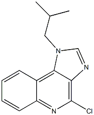 4-chloro-1-(2-methylpropyl)-1H-imidazol[4,5-c]quinoline Structure