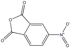 4-nitro-1,2-benzenedicarboxylic acid anhydride,,结构式