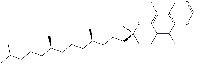 VITAMIN E ACETATE 50% OIL Structure