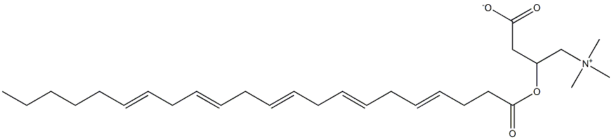 docosa-4,7,10,13,16-pentaenoyl carnitine,,结构式