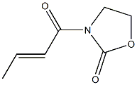 trans-N-Crotonoyl-2-oxazolidinone. Structure