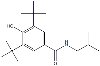 3,5-di-tert-butyl-4-hydroxy-N-isobutylbenzamide|