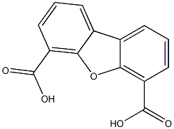 dibenzofuran-4,6-dicarboxylic acid Struktur