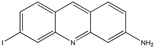 3-amino-6-iodoacridine 结构式