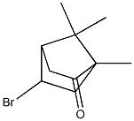 5-bromocamphor,,结构式