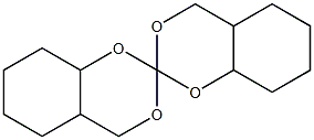 2,3,8,9-di(tetramethylene)-1,5,7,11-tetraoxaspiro(5,5)undecane Structure