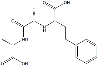 N-(1-carboxy-3-phenylpropyl)-alanylalanine