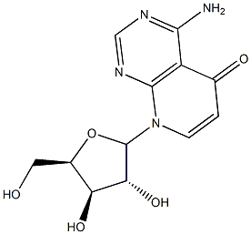 4-amino-5-oxo-8-xylofuranosylpyrido(2,3-d)pyrimidine