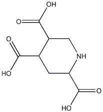 2,4,5-piperidinetricarboxylic acid Struktur