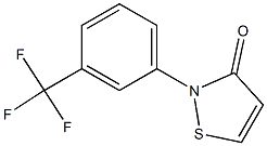 2-(3-(trifluoromethyl)phenyl)-isothiazolin-3-one 结构式