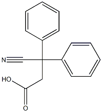 3-cyano-3,3-diphenylpropionic acid|