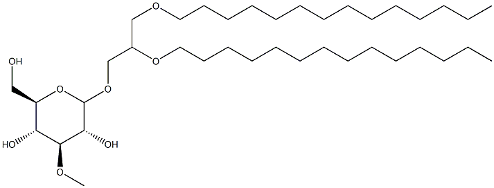 1,2-di-O-tetradecyl-3-O-(3-O-methylglucopyranosyl)glycerol