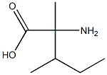 2-amino-2,3-dimethylpentanoic acid|